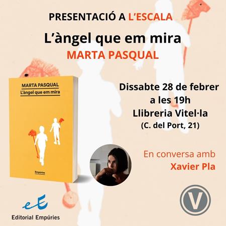 28 de febrer: "L'àngel que em mira", de Marta Pasqual | 