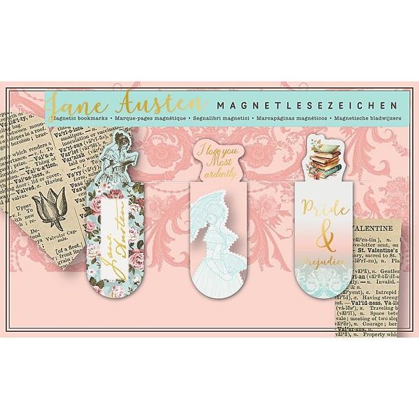 Punts de llibre magnètics Jane Austen | 4033477835611