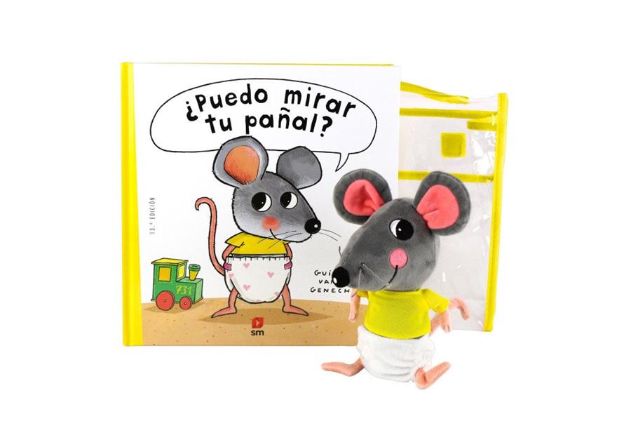 Pack ¿Puedo mirar tu pañal? con muñeco | 9788413188751 | van Genechten, Guido