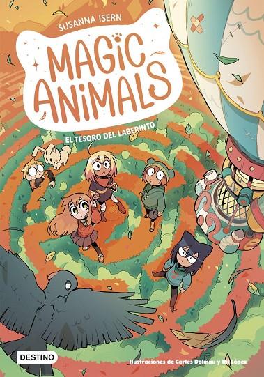 Magic Animals 11. El tesoro del laberinto | 9788408316763 | Isern, Susanna / LOPEZ, NIL / Dalmau, Carles