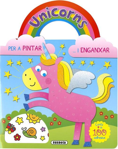 Unicorns per a pintar i enganxar 1 | 9788467781892 | Busquets, Jordi