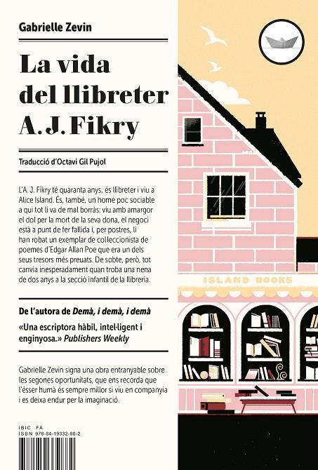 La vida del llibreter A. J. Fikry | 9788419332882 | Gabrielle Zevin