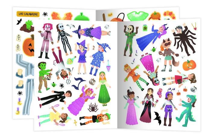 Mis 500 pegatinas creativas. Terroríficas | 9791039563697 | Ophelie, Ortal