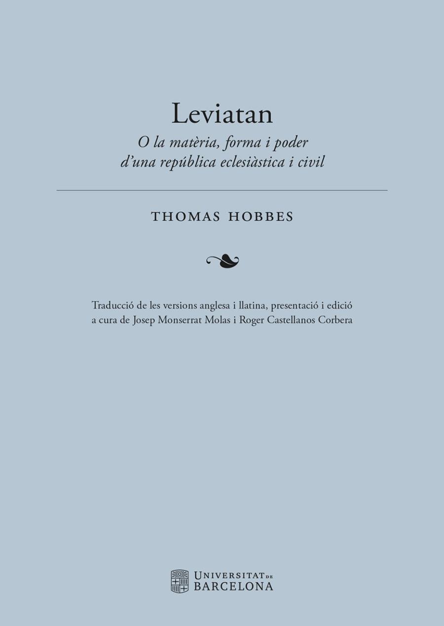 Leviatan | 9788491689959 | Thomas, Hobbes
