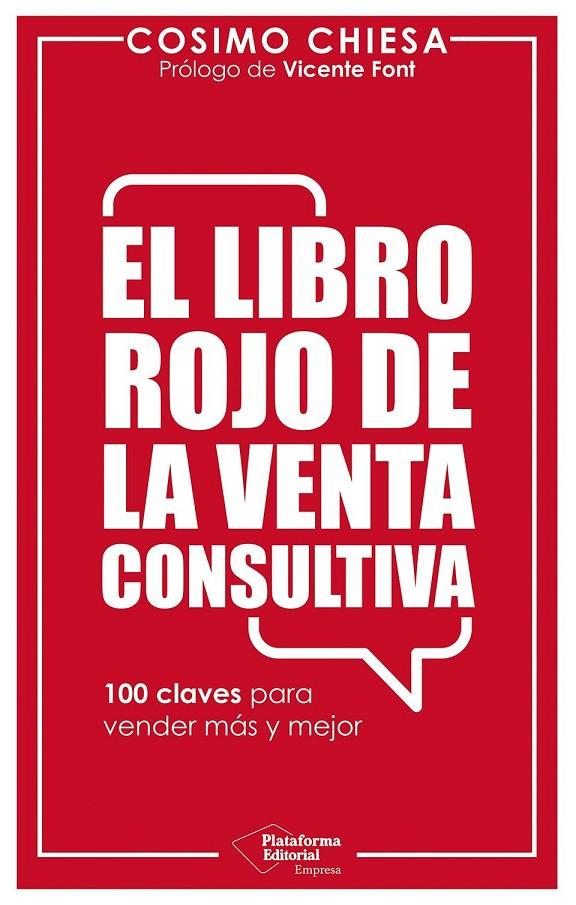 El libro rojo de la venta consultiva | 9791388080784 | Chiesa, Cosimo