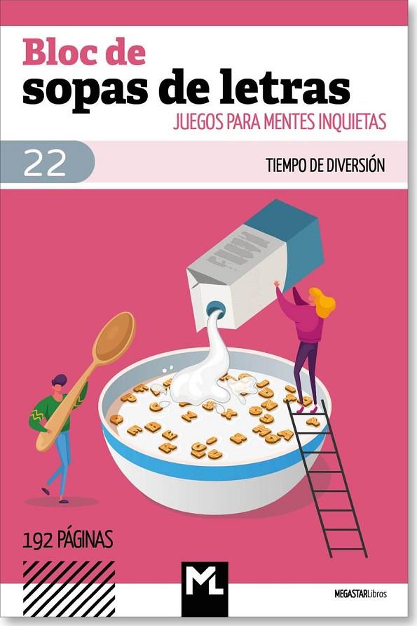 BLOC DE SOPAS DE LETRAS 22 | 9789493361553 | , AA.VV