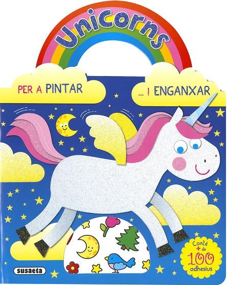 Unicorns per a pintar i enganxar 2 | 9788467781908 | Busquets, Jordi