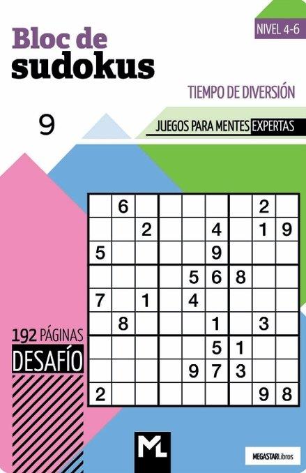 BLOC DE SUDOKUS 09 ("DESAFIO") | 9789493361355 | AA.VV