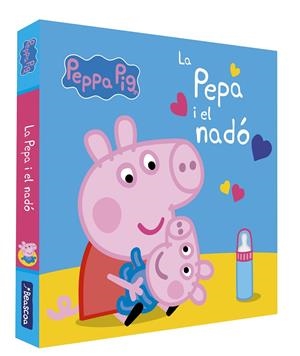 Peppa Pig. Llibre de cartró - La Pepa i el nadó | 9788448867003 | Hasbro / eOne