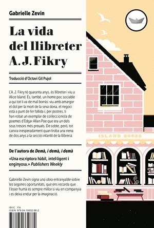 La vida del llibreter A. J. Fikry | 9788419332882 | Gabrielle Zevin