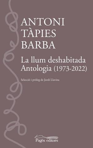 La llum deshabitada | 9788413035109 | Tàpies Barba, Antoni