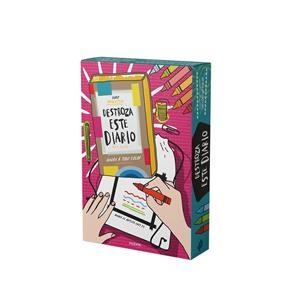 Súper maletín Destroza este diario. Ahora a todo color | 9788449343940 | Smith, Keri