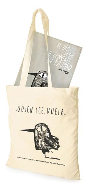 El día en que me convertí en pájaro con bolsa de tela | 9788494988448 | Chabbert, Ingrid