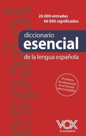 Diccionario esencial de la lengua española | 9788499744377 | , Equipo Vox Diccionarios