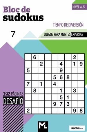 Bloc de Sudokus 7 | 9789493361300 | , AA.VV