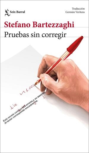 Pruebas sin corregir | 9788432250880 | Bartezzaghi, Stefano