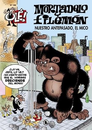 Mortadelo y Filemón. Nuestro antepasado, el mico (Olé! Mortadelo 186) | 9788402425386 | IBAÑEZ, FRANCISCO