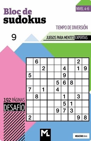 BLOC DE SUDOKUS 09 ("DESAFIO") | 9789493361355 | AA.VV