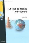 Tour du monde en 80 jours+cd | 9782011556868 | Verne, Jules